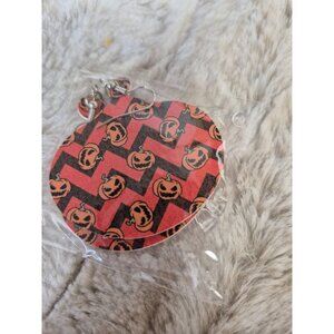 Halloween-Themed Faux Leather Dangle Earrings Set